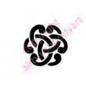 0298 celtic knot reusable stencil